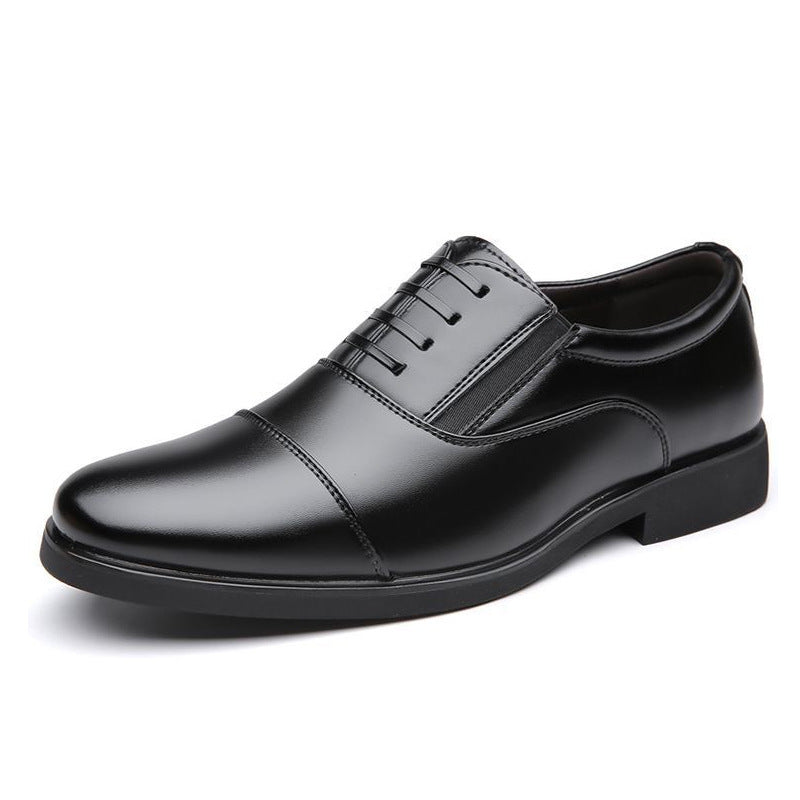 Herren Lederschnürschuhe Klassisch Elegante Ledersohle