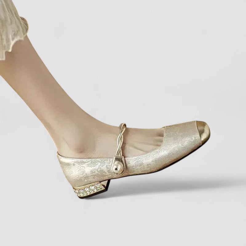 Damen Orthopädische Mary Jane Schuhe Flach Bequem
