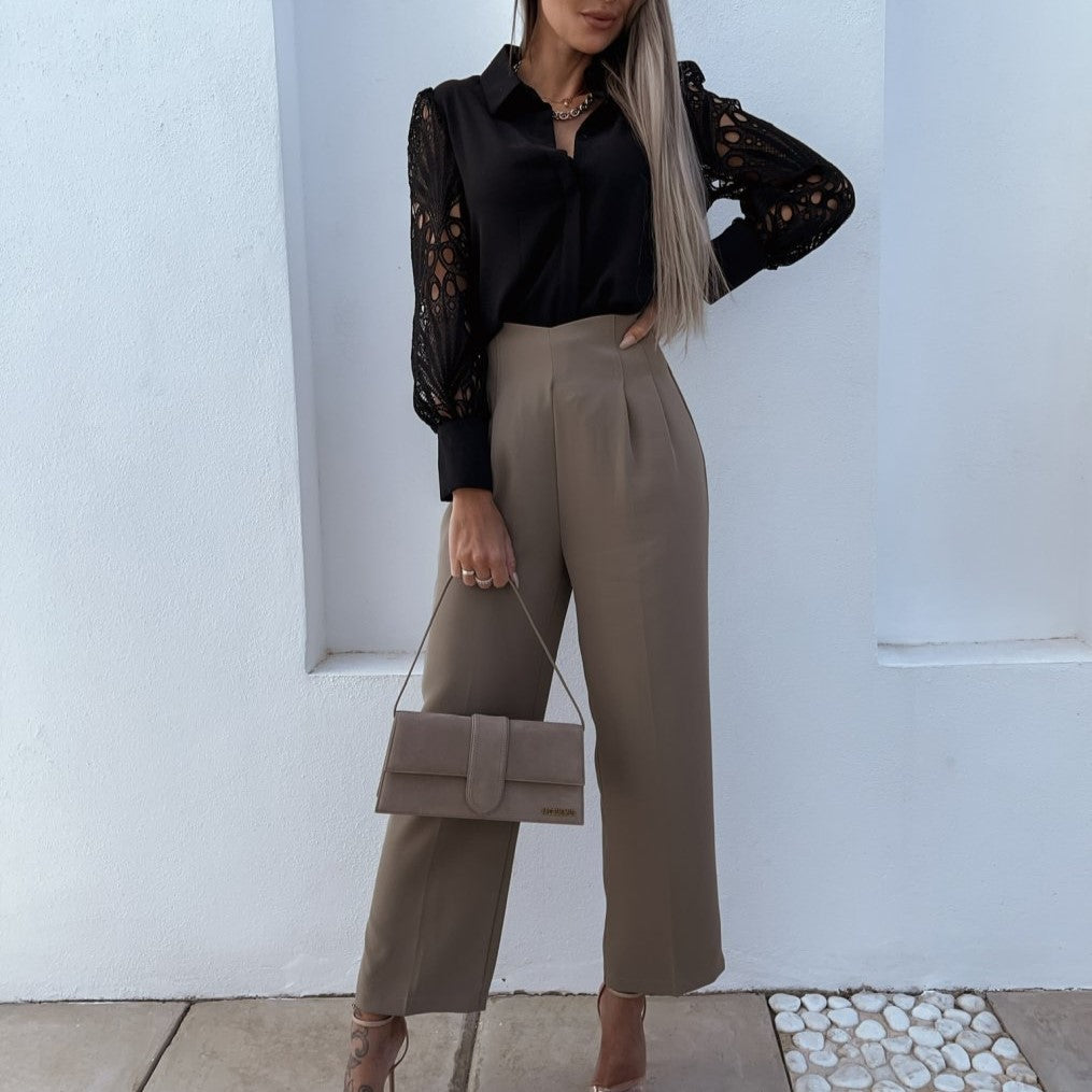 Damen Sommerbluse Elegante Freizeitbluse