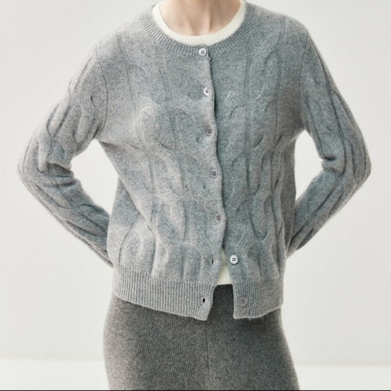 Weicher Damen Cashmere Cardigan