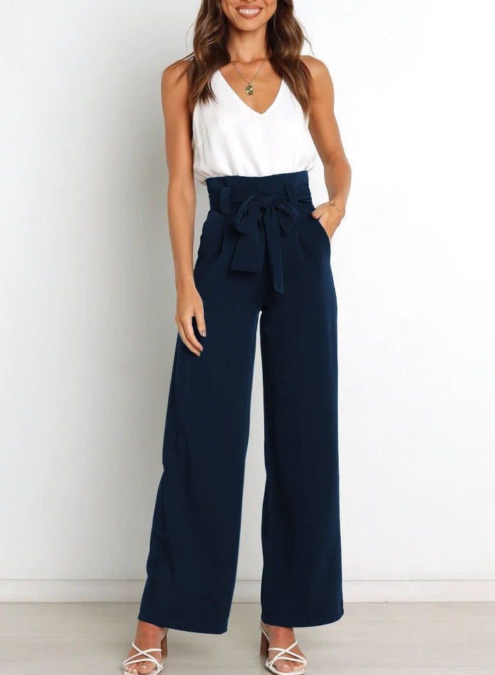 Damenhose mit Schleife Elegantes Design