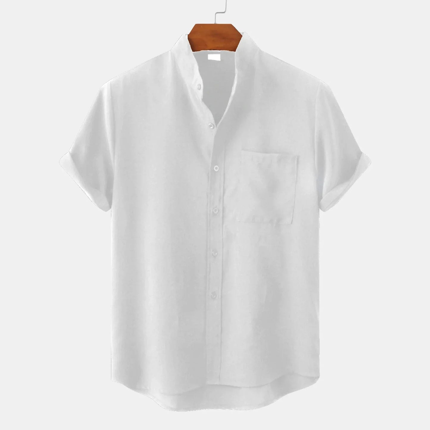 Herren Leinenhemd Sommerlang