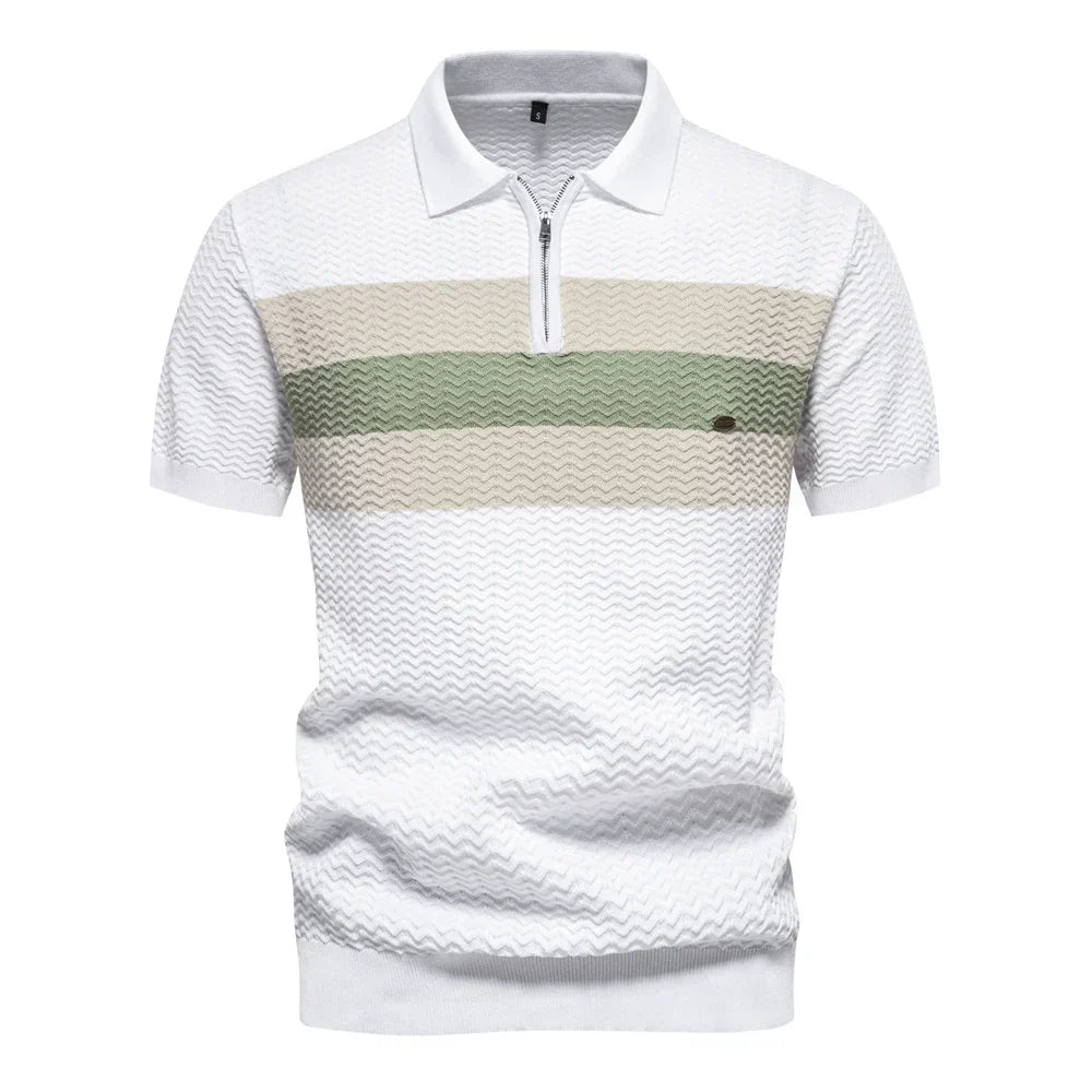 Herren Hemd Rippenmuster Slim Fit Modern