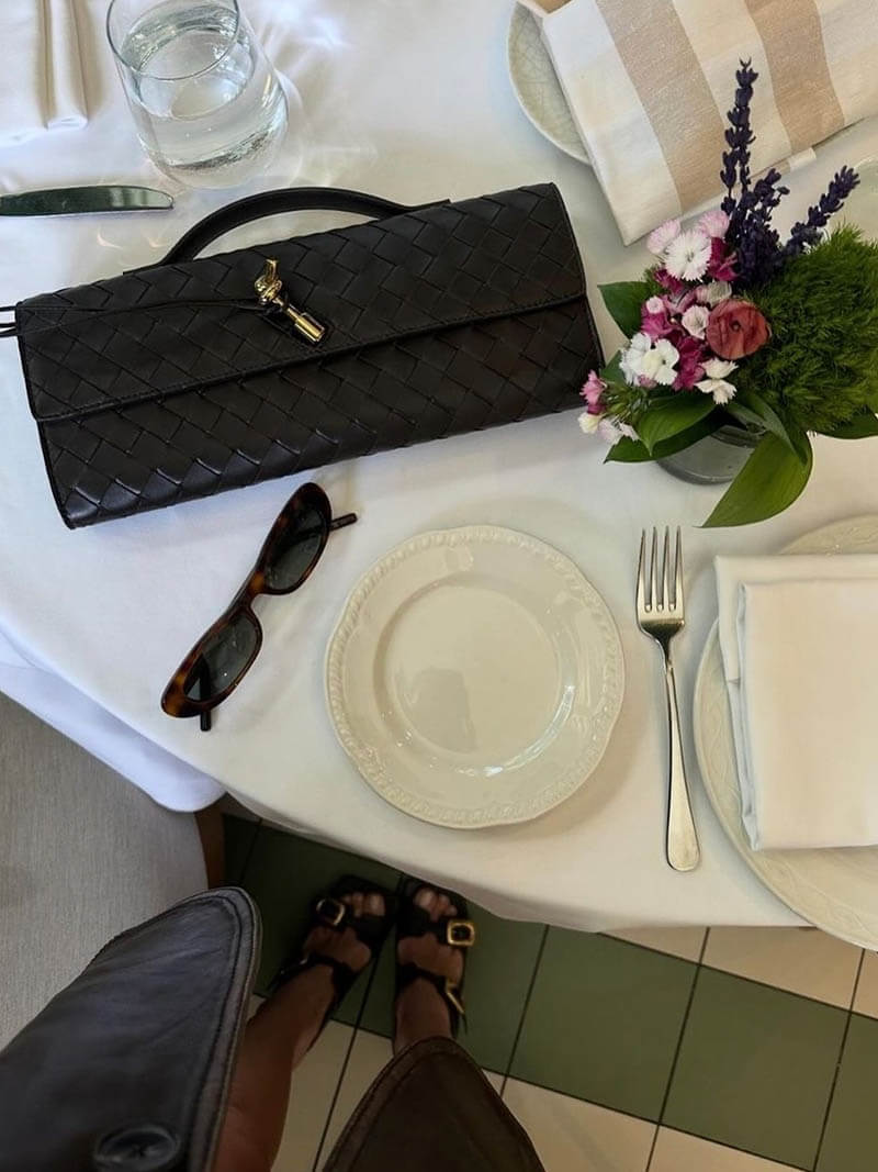 Damen Reisetasche Bianca Elegantes Gewebe
