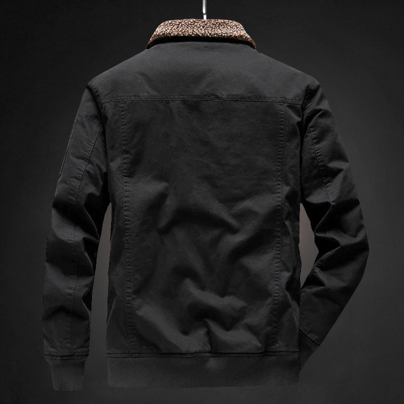 Herren Fleecejacke Warm Gefüttert