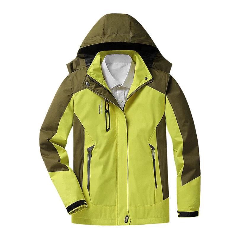 Damen Wintermantel Kapuze Taschen Warm