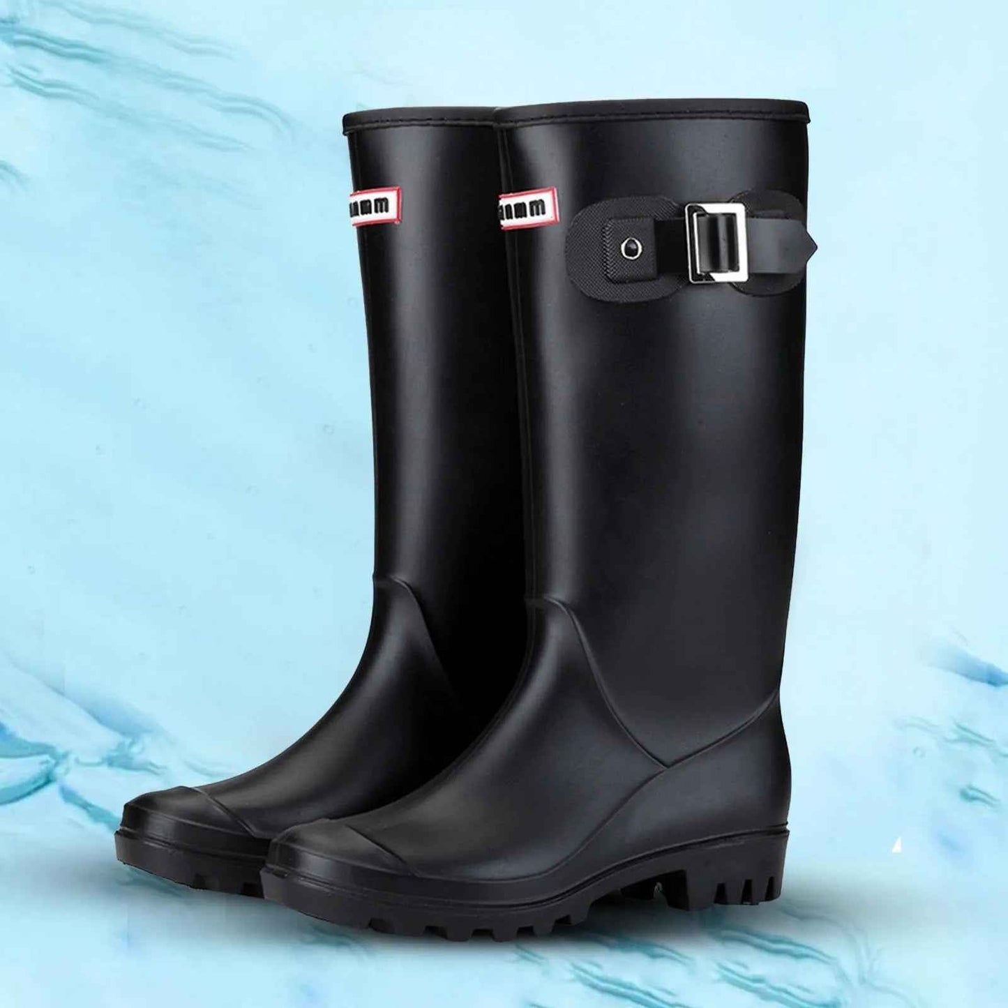 Wasserdichte Damen Regenstiefel Kniehoch