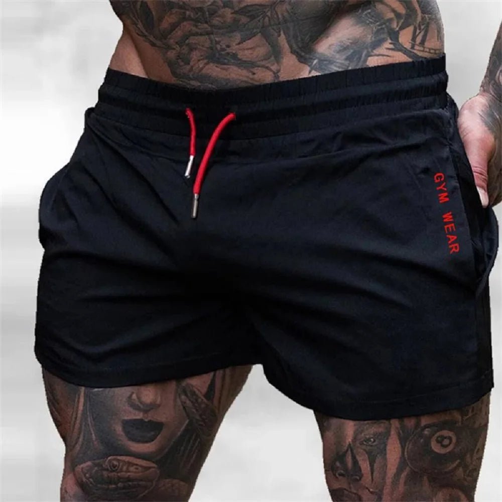 Herren Fitness Shorts Atmungsaktives Mesh Sport