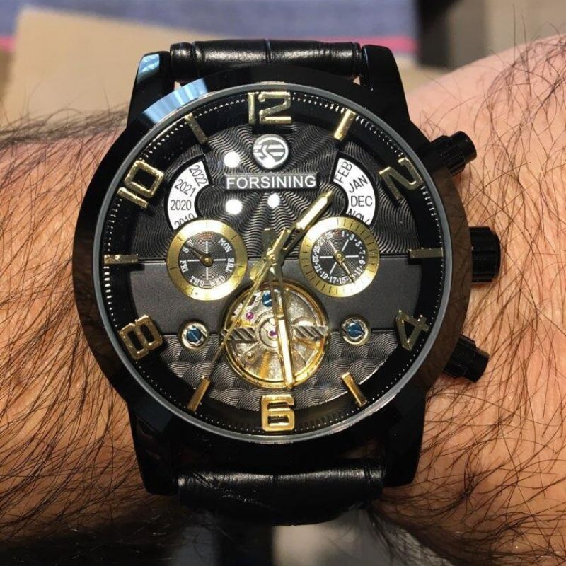 Herrenuhr Edelstahl Automatik Mechanisch