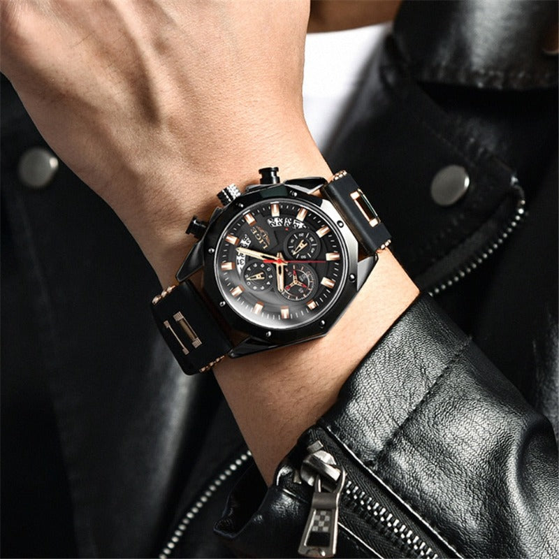 Herrenuhr Leder Pilotenuhr Klassisch