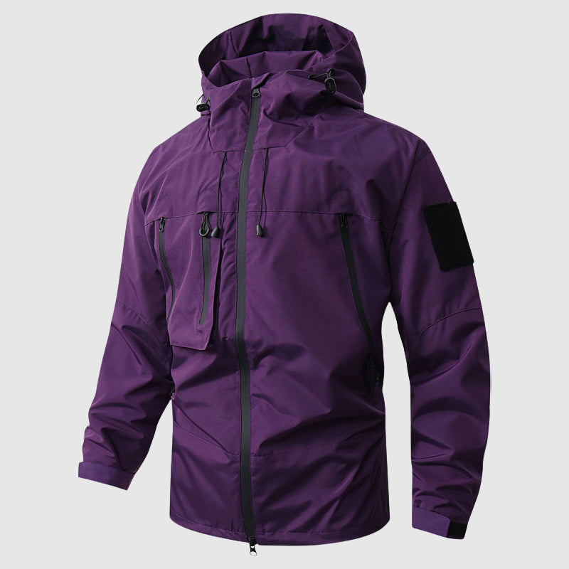 Herren Outdoor Jacke Wasserfeste Kapuzenjacke