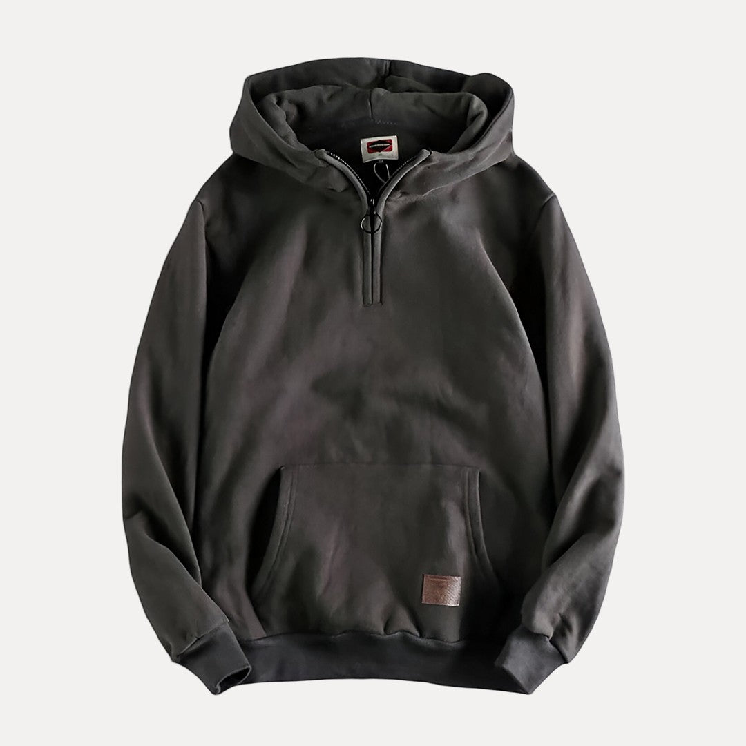 Herren Kapuzenpullover Reißverschluss Bequem Modern