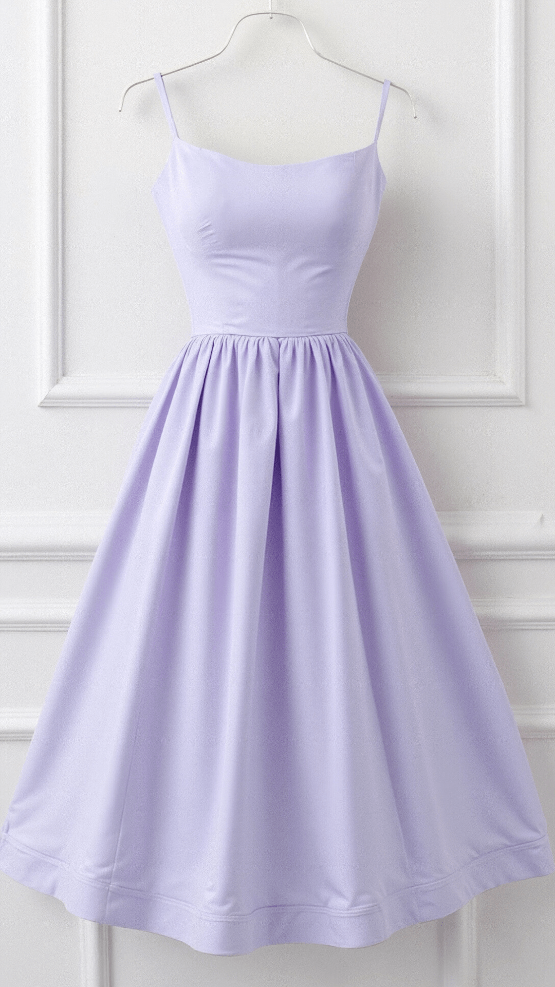 Damen A-Linie Midikleid Ascot Stil Elegantes Kleid