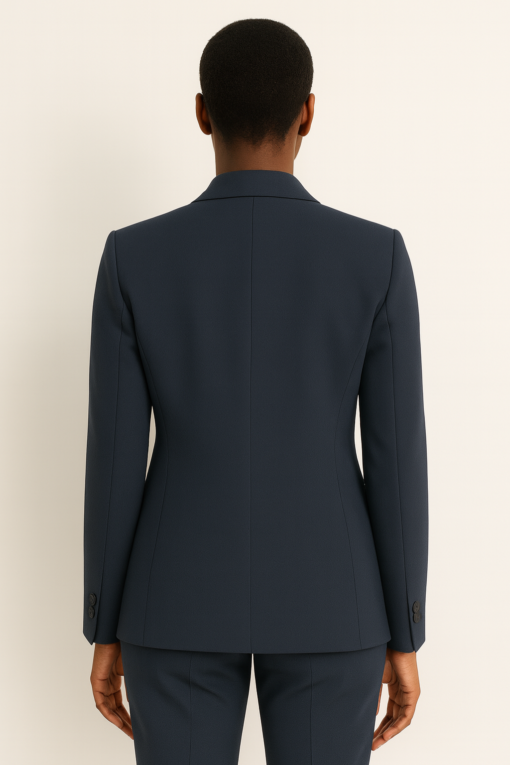 Damen Hosenanzug Set Elegant Gerade