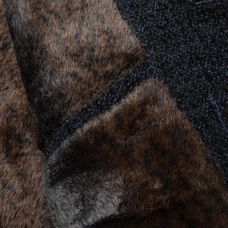 Herren Wollmantel Klassisch Warm