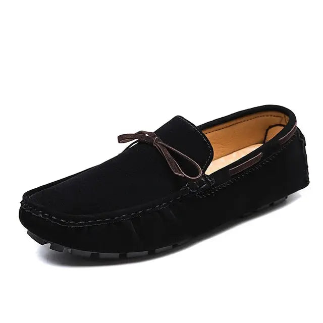 Herren Leder-Schnürloafer Elegantes Design