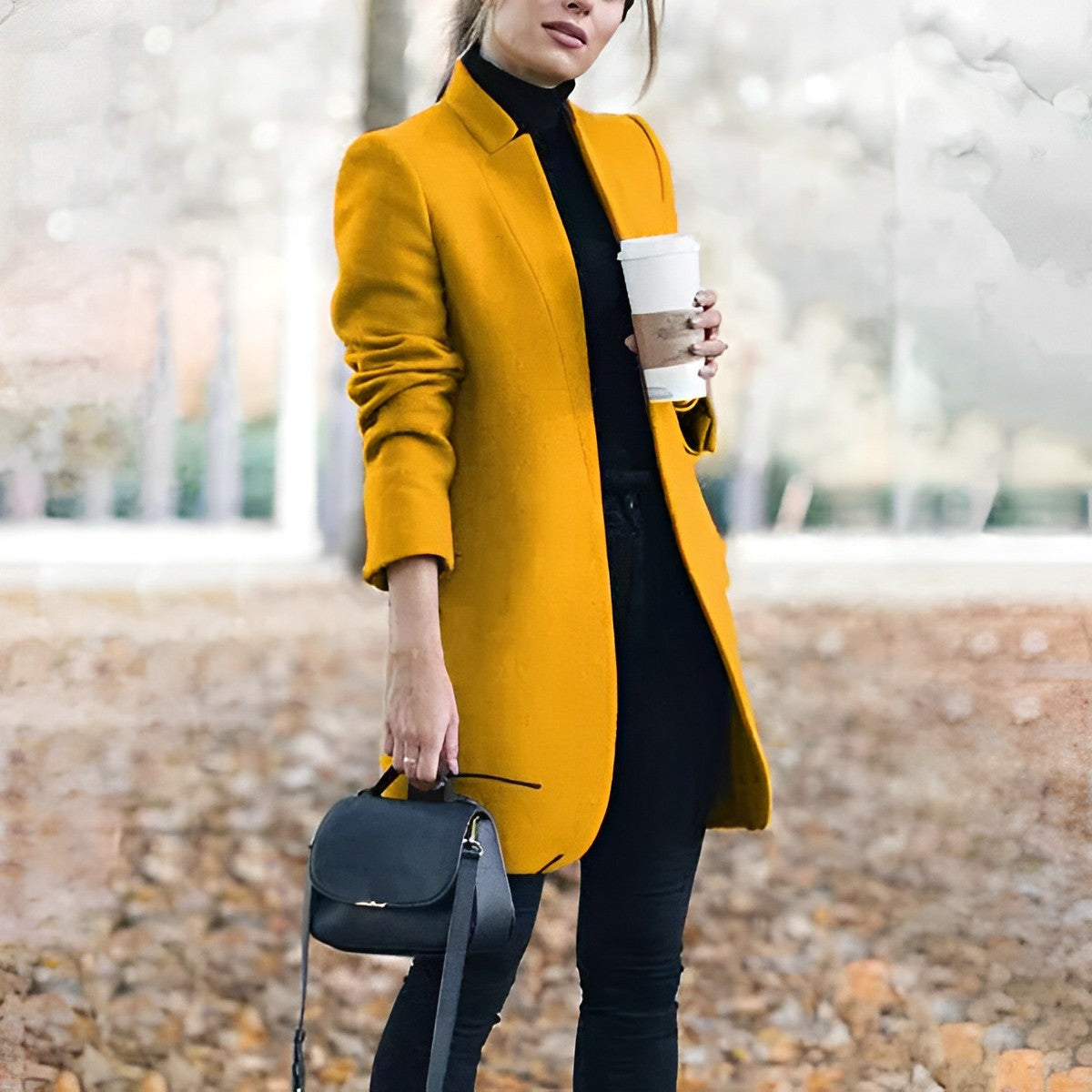 Damen Weiche Rollkragenpulli Soft Berlin