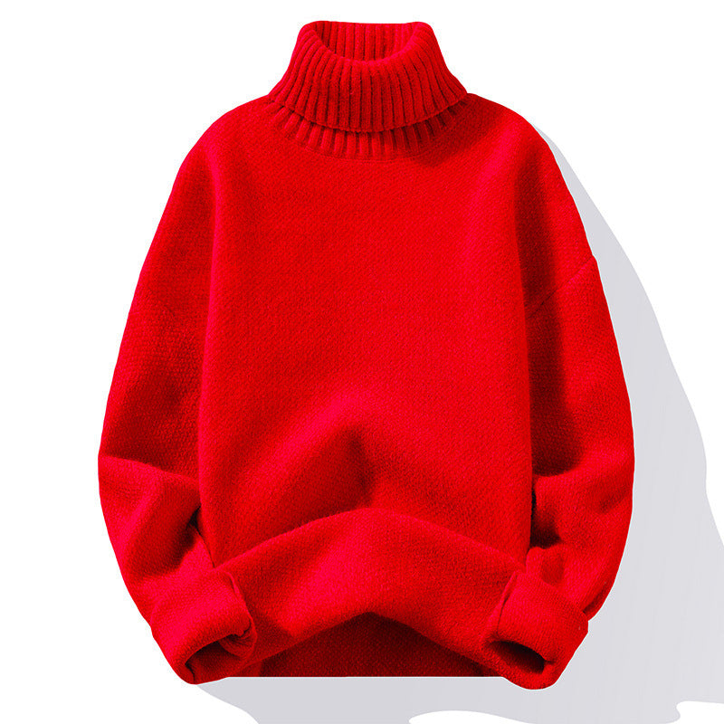 Strickpullover Damen Rollkragen Warm