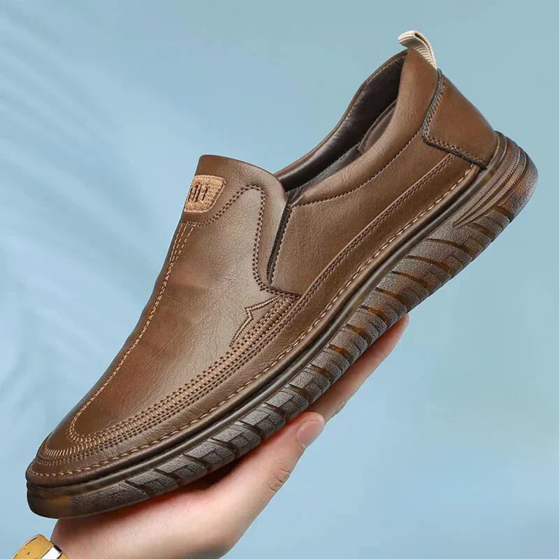 Herrenschuhe Leder Handgemacht Traditionell Deutsch