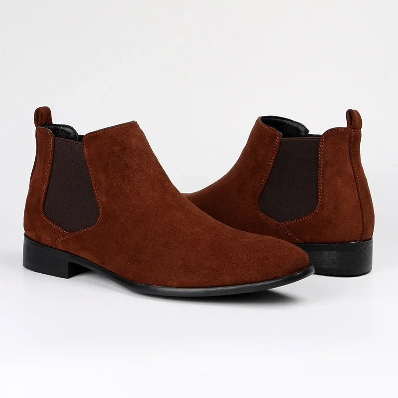 Herren Chelsea Stiefel Leder