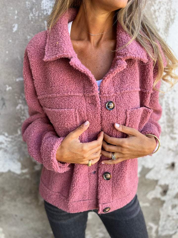 Damen Winterjacke Warm Kuscheliges Innenfutter