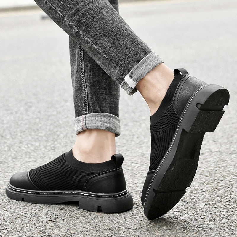Herren Alltagsschuhe Bequem Leder