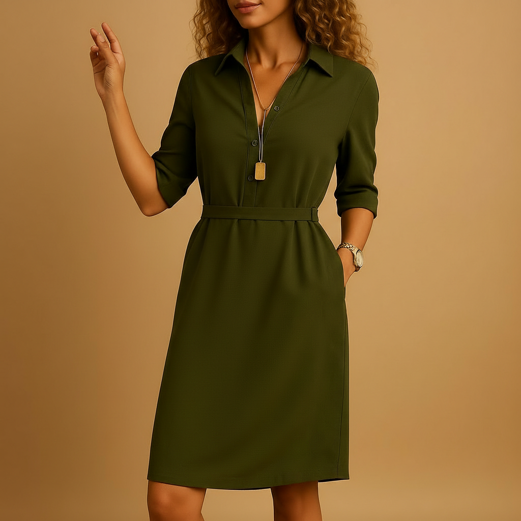 Damenrobe Geschnürt Figurformend Elegant