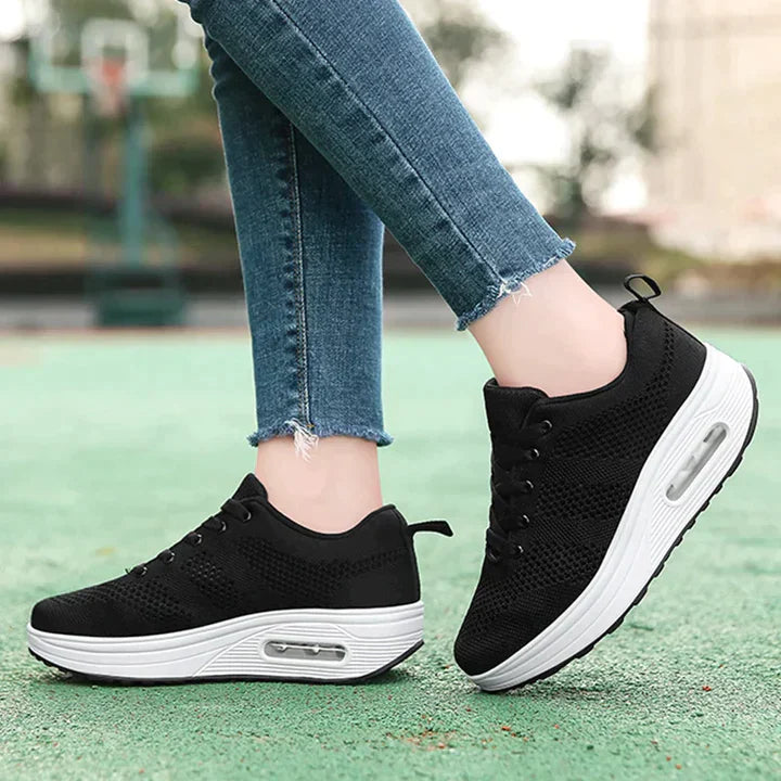 Damen Orthopädische Schuhe Atmungsaktives Material Bequem