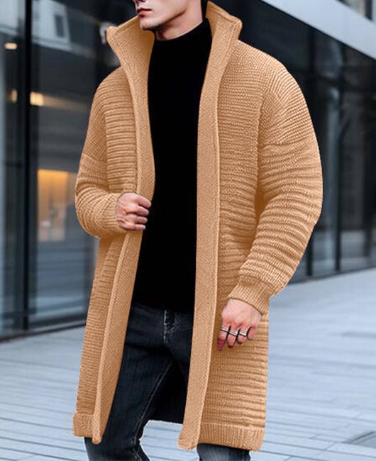 Damen Strickjacke Oversized Warm Lang
