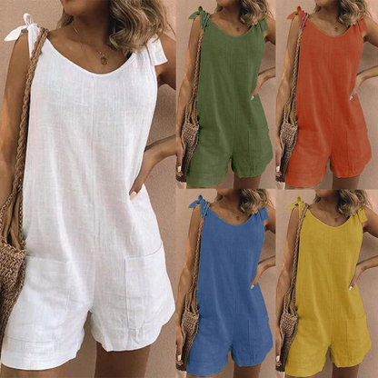 Damen Overall Elegant Schnitt Alltag