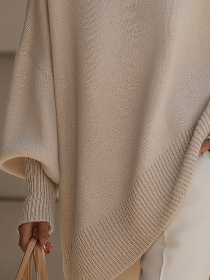 Damen Oversized Pullover Großformat Elegantes Design