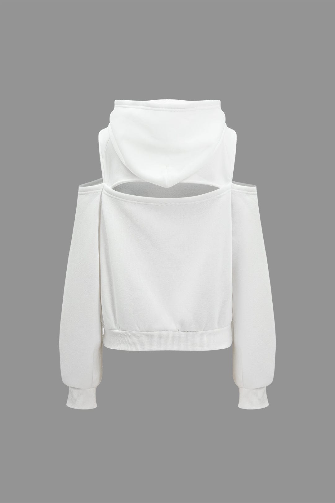 Damen Hoodie-Set mit Cut-Outs Trendy
