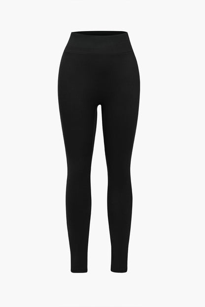 Sportliches Damen-Zweiteiler-Set Cropped-Jacke Leggings