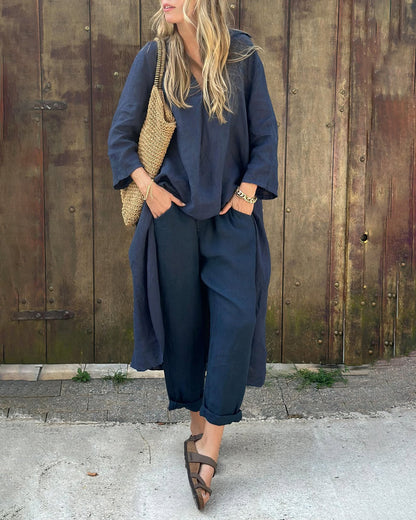 Damen 2-teiliger Strickanzug Bequem - Norvielle