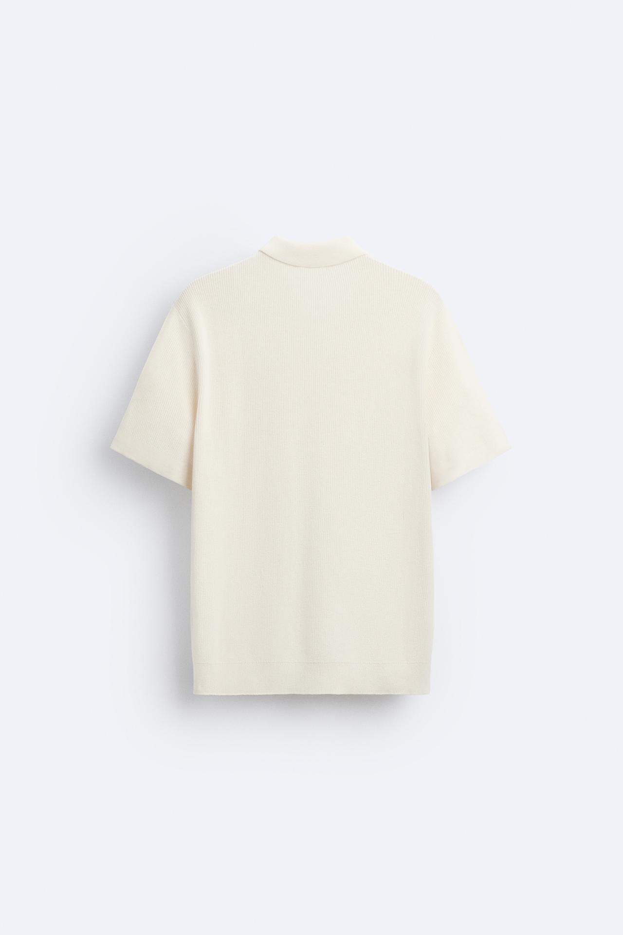 Herren Strickpolo Reißverschluss Elegantes Design