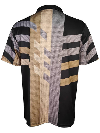 Herren Polo-Shirt Lässig Vintage-Style