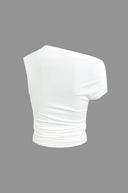 Damen One-Shoulder- mit Minirock