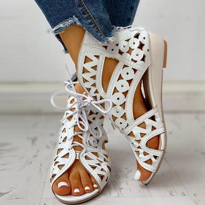 Damen Sandalen Bequem Modisch