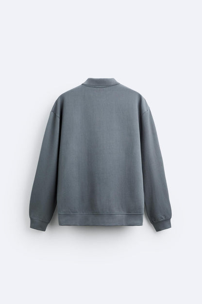 r Pullover mit Polokragen Eleganter Stil