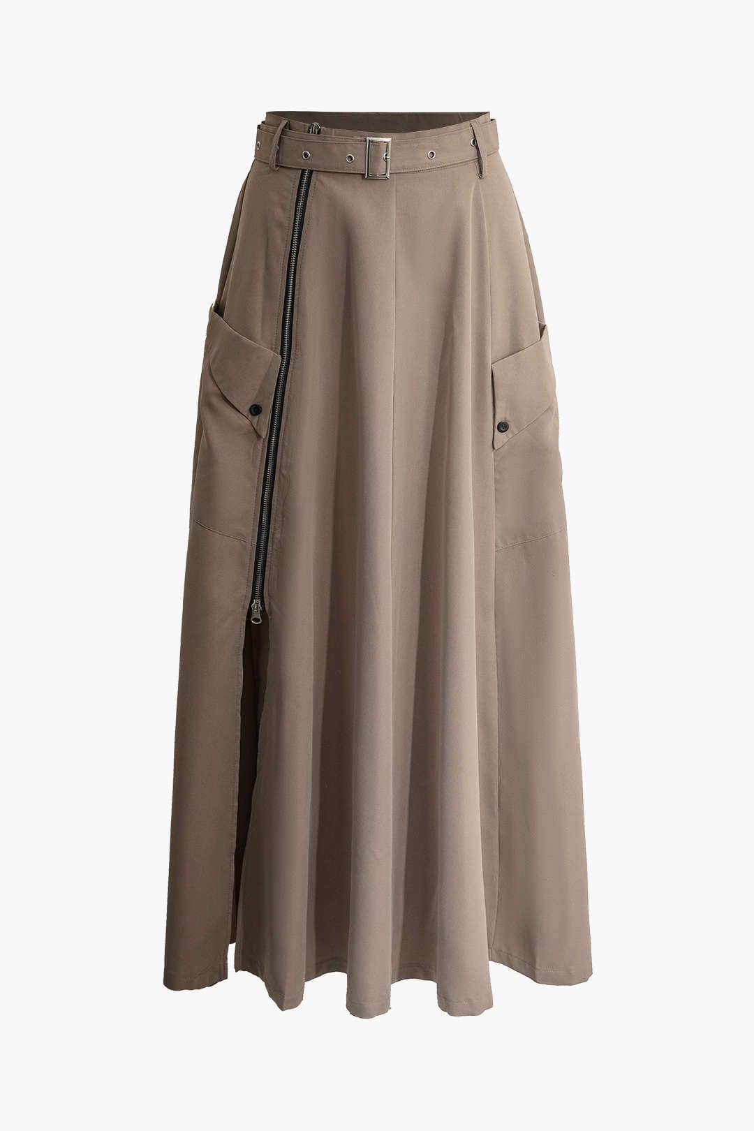 Damen Zweiteiler Set Crop Maxirock