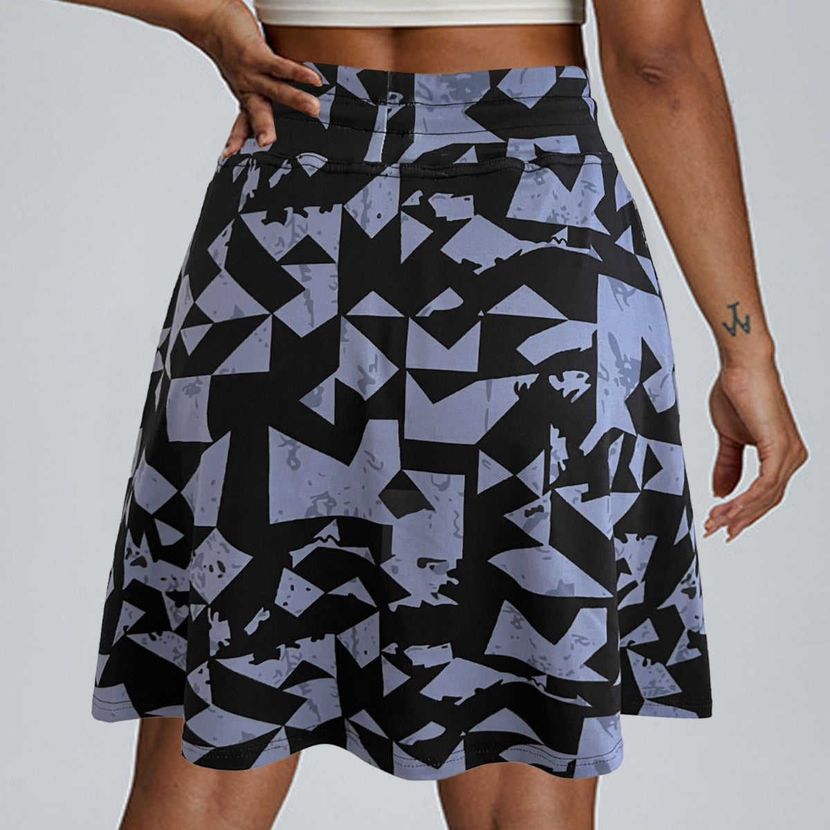 Heidi Mode Damen 2-teilige Shorts Bedruckt