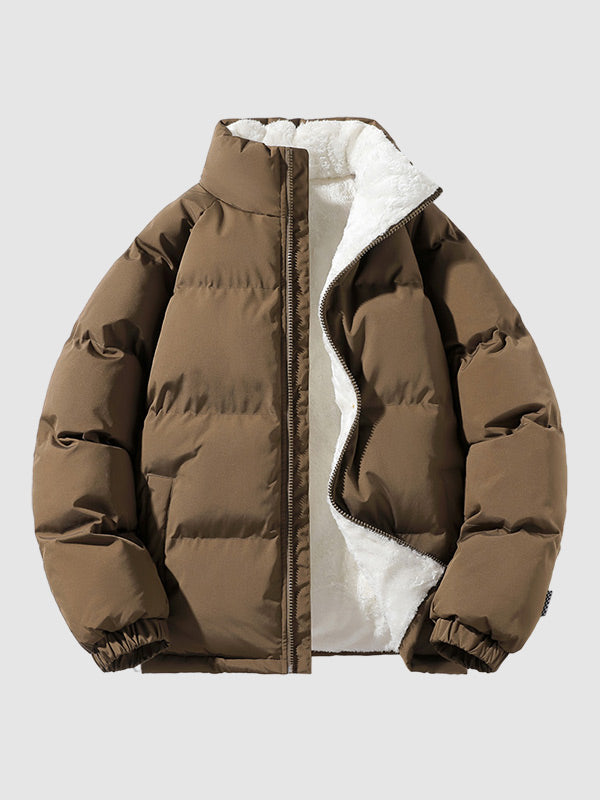 Gepolsterte Damen Winterdaunenjacke Warm