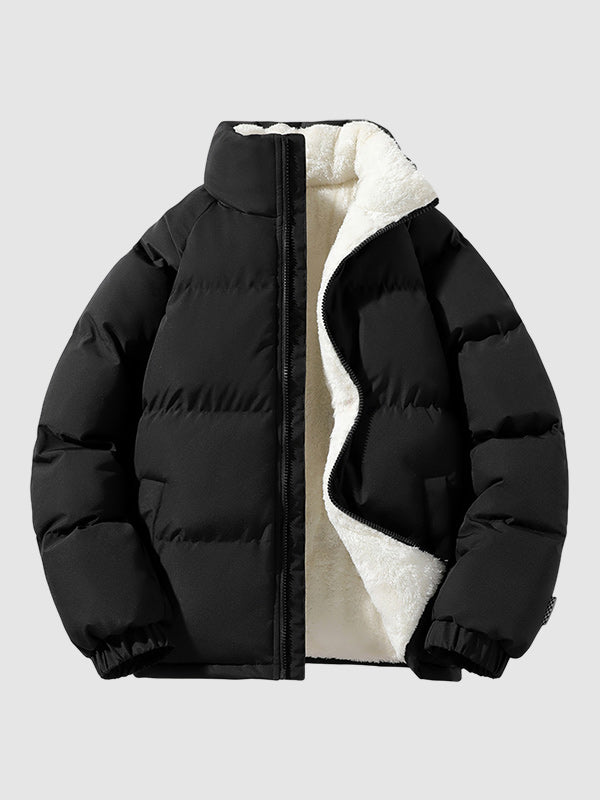Gepolsterte Damen Winterdaunenjacke Warm