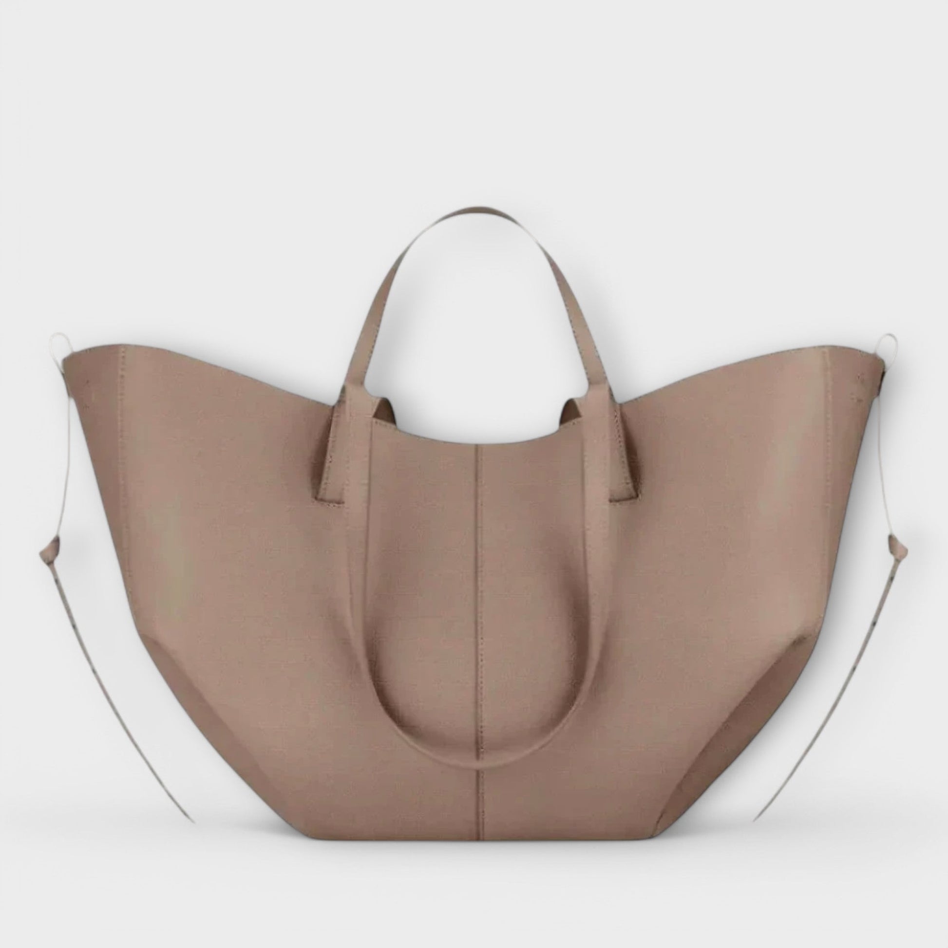 Damen Großtasche Geräumig Alltag Leder Schwarz - Norvielle