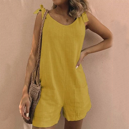 Damen Overall Elegant Schnitt Alltag