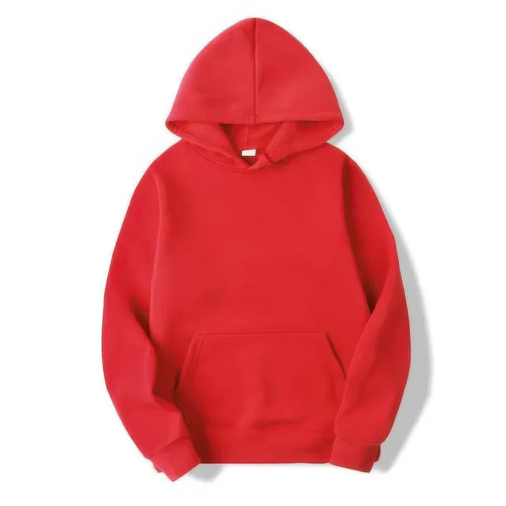 Unisex Hoodie Basic Kapuze Bequem