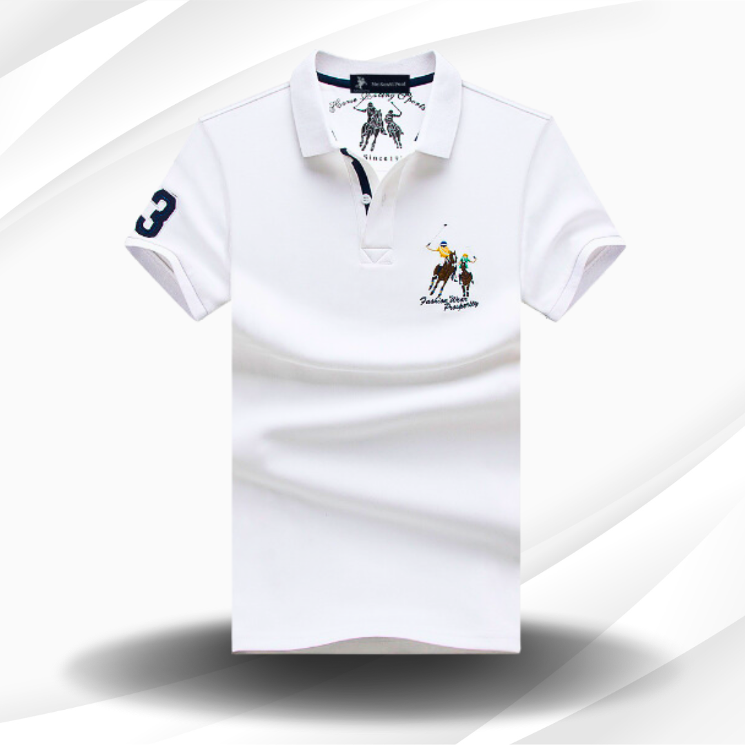 Herren Polo-Shirt Slim Fit Modern Sportlich