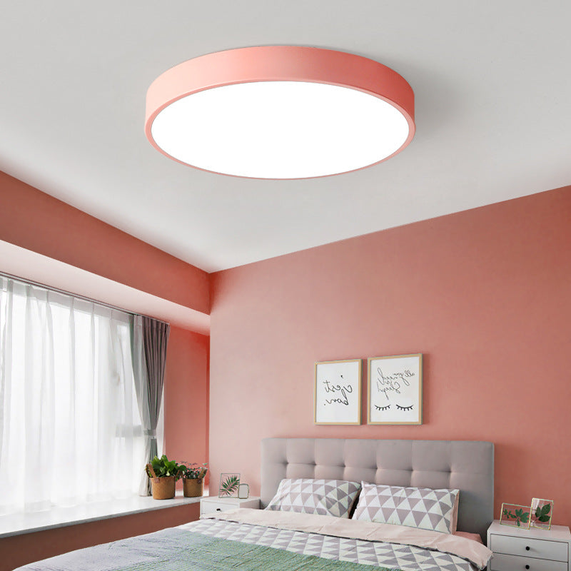 Runde LED Deckenleuchte Skandinavisch Modern