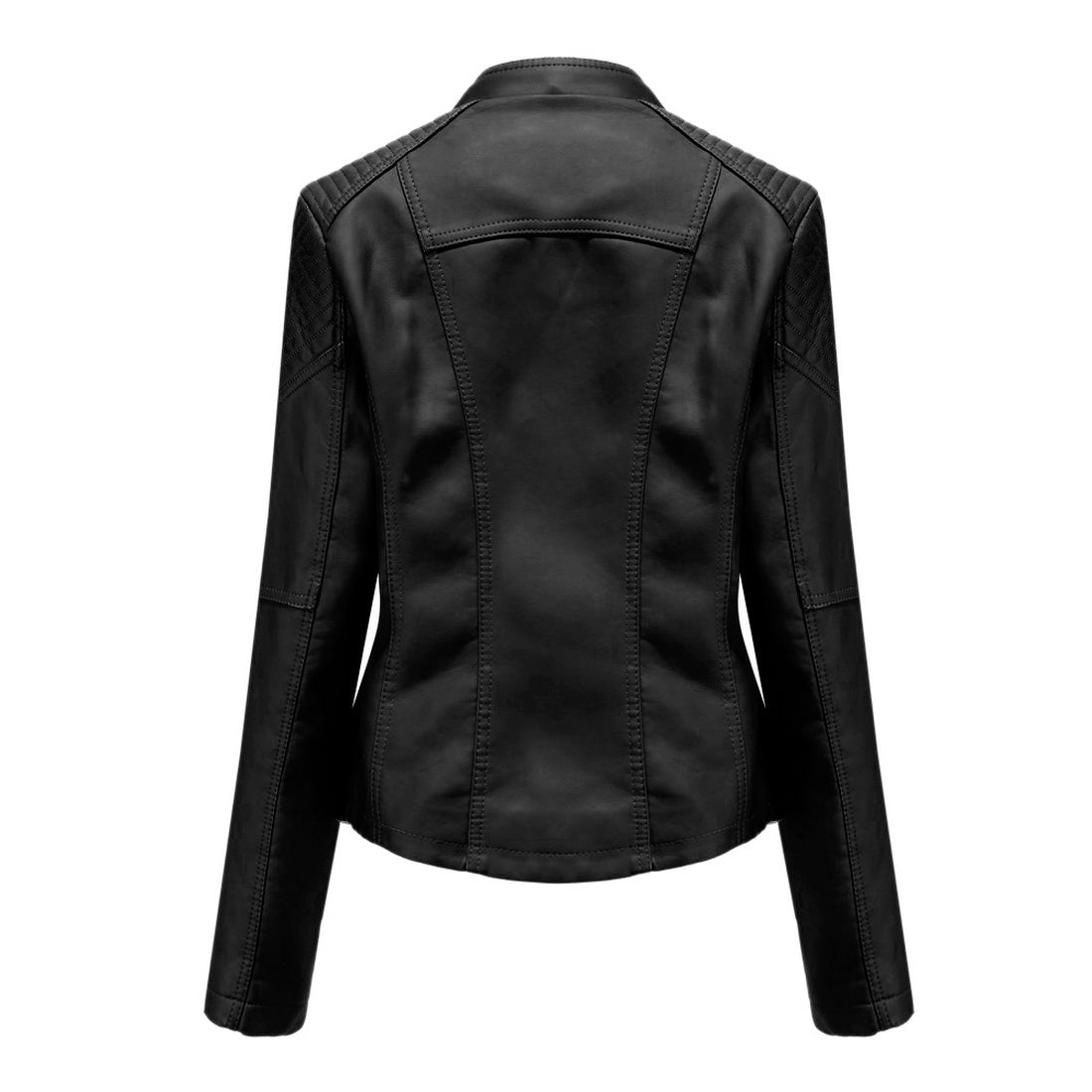 Damen Lederjacke Elegant Zeitlos
