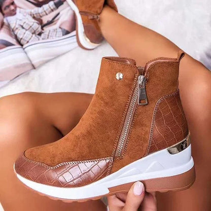 Damen Orthopädische Knöchelstiefel Bequem